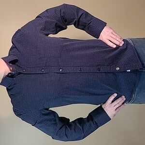 JOHN LENNON Button-Down Long Sleeve Shirt, Detailed Buttons And Cuffs